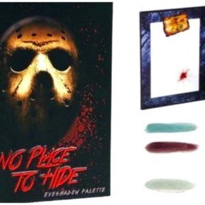 Friday the 13th Jason Voorhees No Place to Hide Eyeshadow Palette Crystal Lake